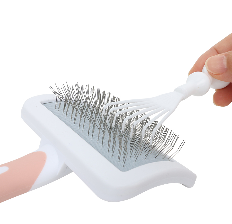 4 in 1 Grooming Flea Slicker Hair Comb Set Dog Brush Kit for Small Dogs