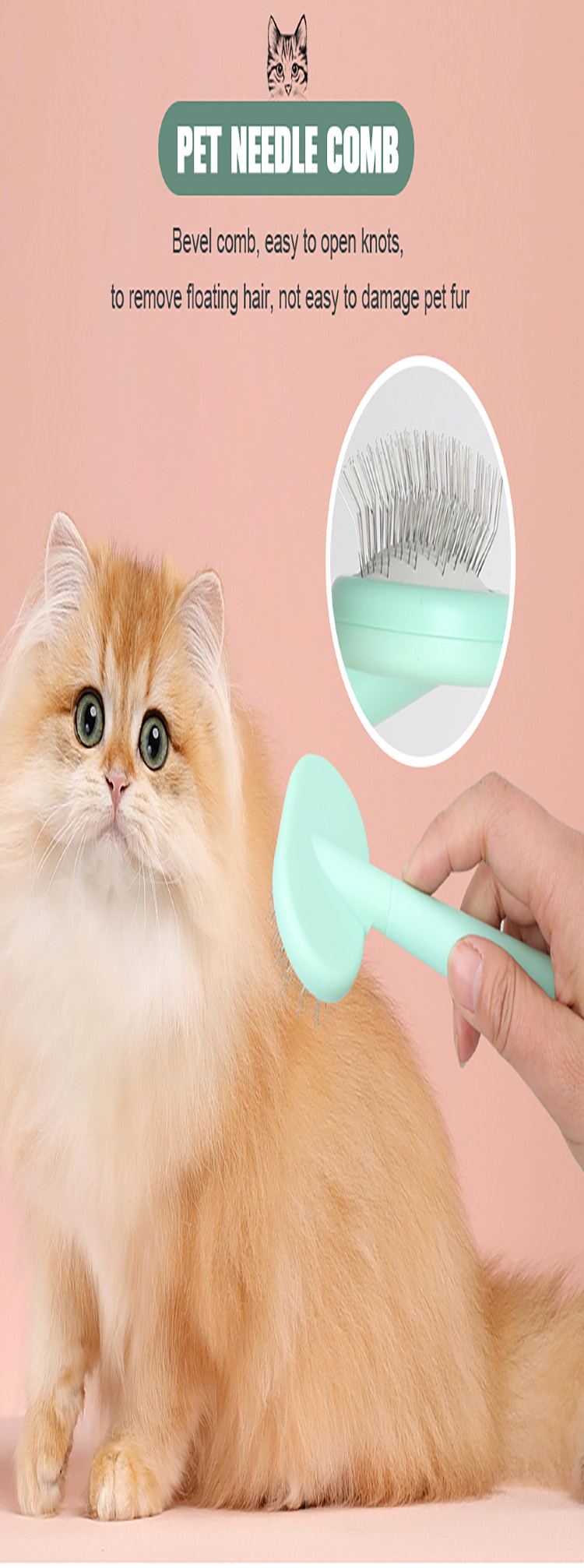 pet needle comb