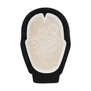 Custom Logo Degradable Straw Material Cat Hair Wash Glove Dog Pet Bath Grooming Brush