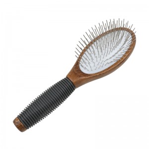 [Copy] Factory Wholesale Upscale Custom Logo Wooden Long Pin Cat Needle Brush Dog Pet Grooming Brush