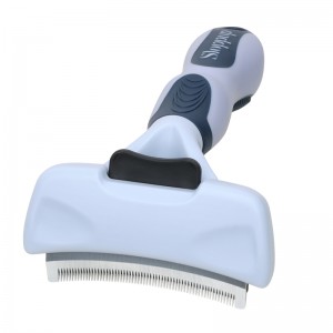 Factory Wholesale Custom Logo Self Cleaning Cat Deshedding Tool Dog Pet Grooming Slicker Brush