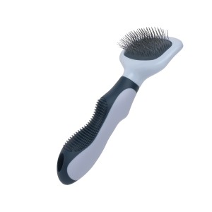 Brosse à poils pour chat avec logo personnalisé, vente en gros en usine, brosse de toilettage pour animaux de compagnie, brosse à poils pour chien et chat