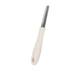 Custom Logo Biodegradable Wheat Straw Material Cat Claw Care Dog Pet Nail File