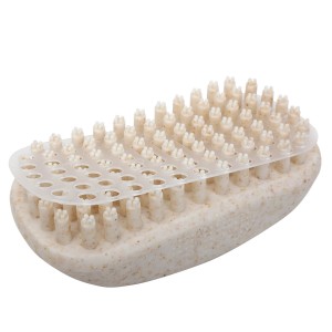 Soft Bristles Wheat Straw Dog Hair Brushes Pet Bathing Massage Shampoo Brush