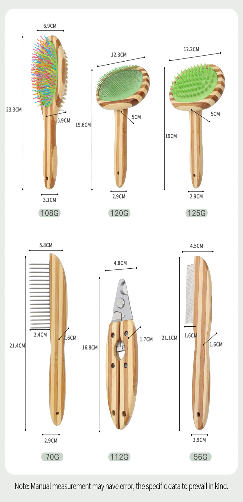  Pets Grooming Tools Set 