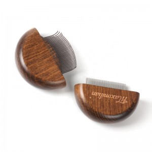 Multifunction Wood 2 in 1 Cat Needle Flea Comb Dog Pet Grooming Hair Deshedding Brush