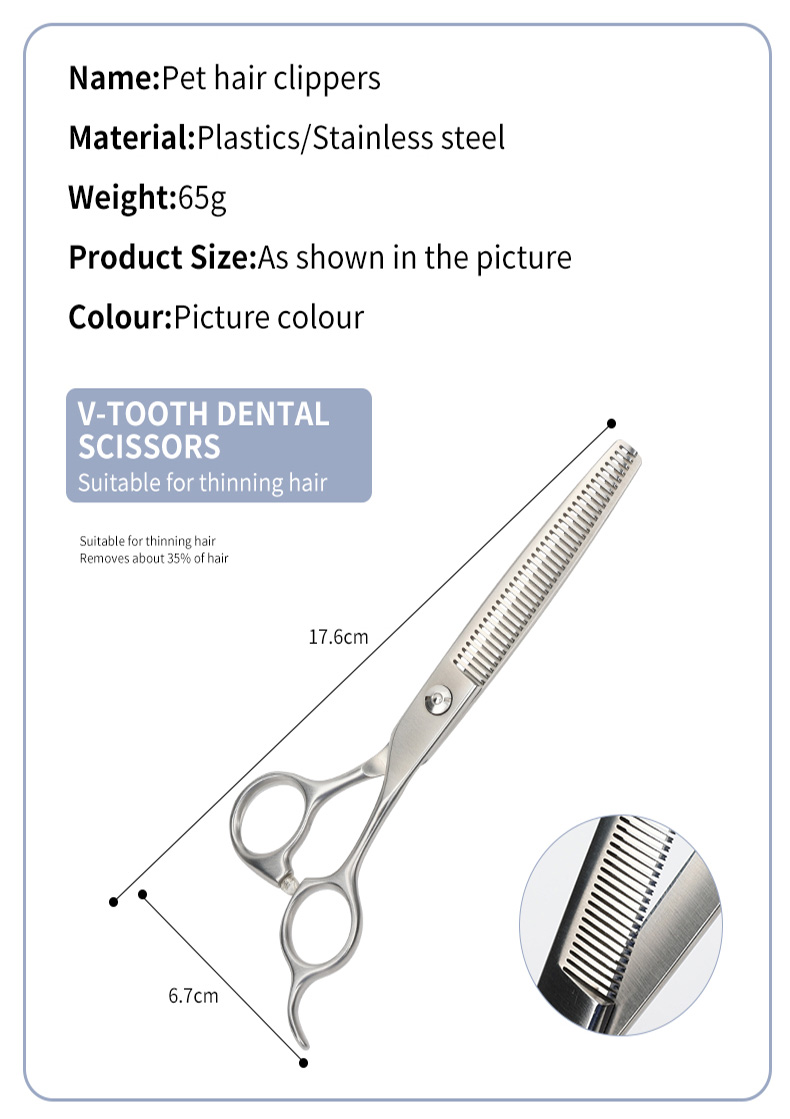  Pet Dog Hair Grooming Scissors Kit