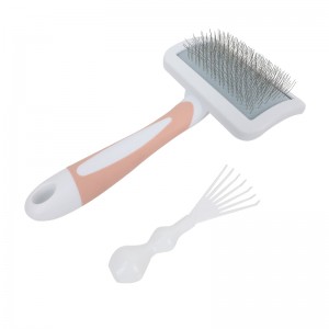 4 in 1 Grooming Flea Slicker Hair Comb Set Dog Brush Kit for Small Dogs