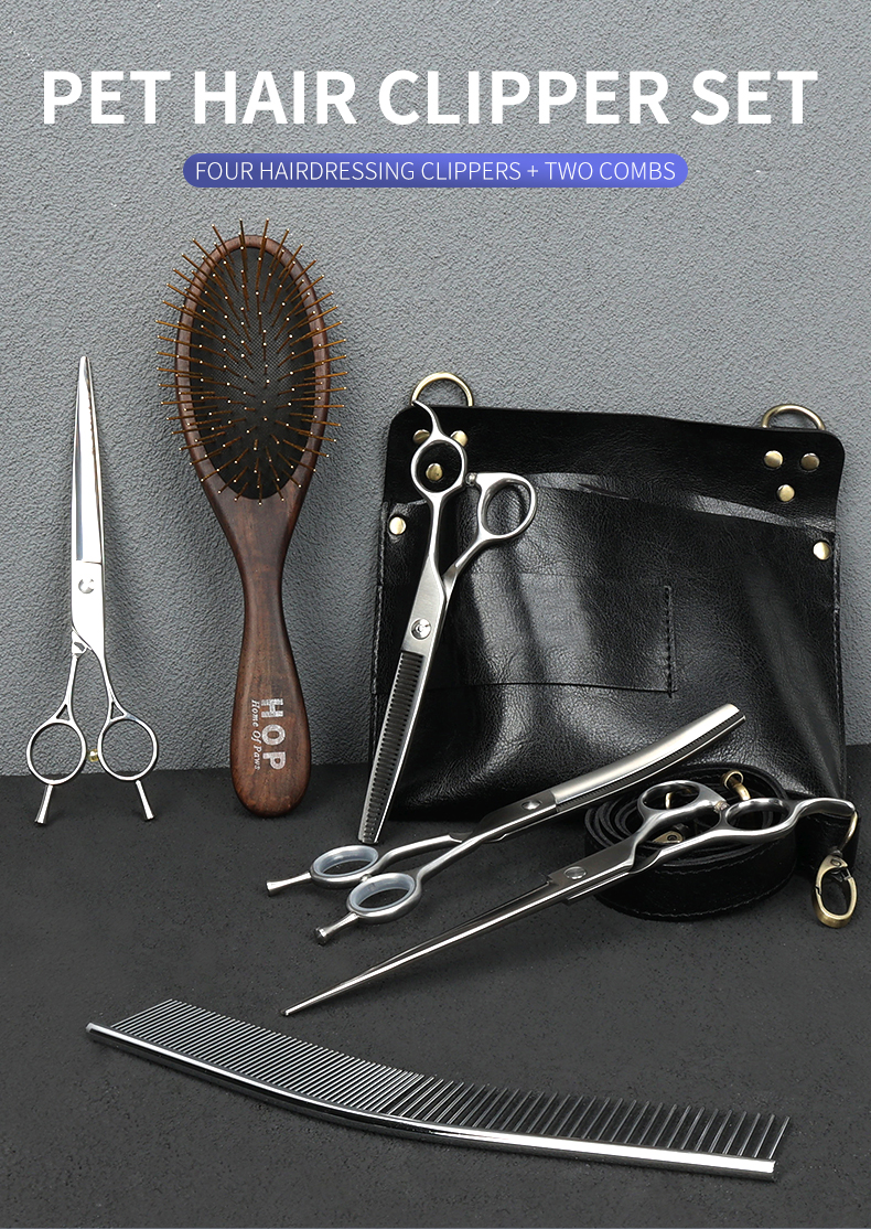  Pet Dog Hair Grooming Scissors Kit