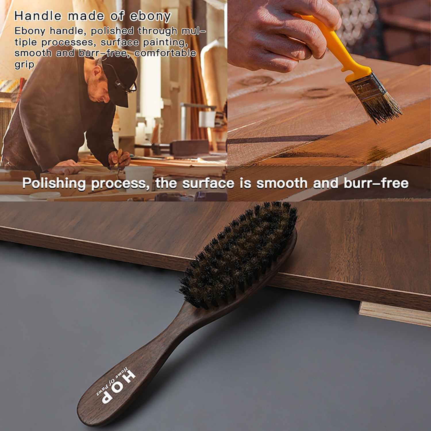  Pet Ebony Wooden Massage 