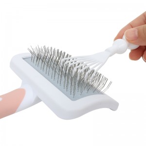 4 in 1 Grooming Flea Slicker Hair Comb Set Dog Brush Kit for Small Dogs