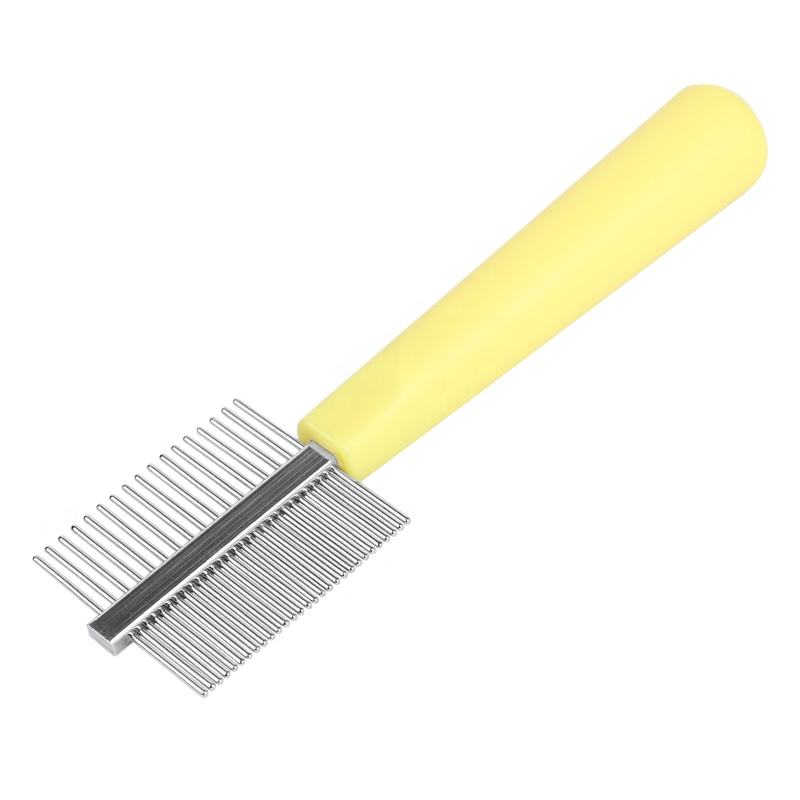 Colorful Pet Double Flea Comb