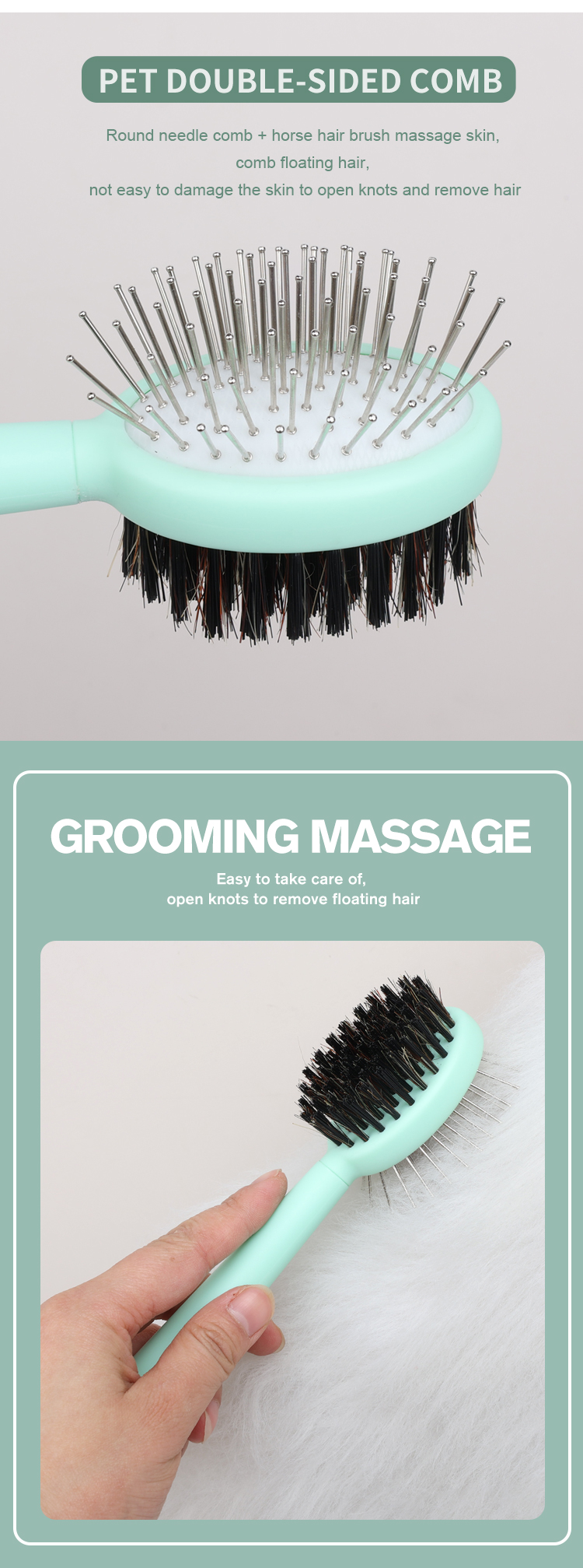 pet needle comb