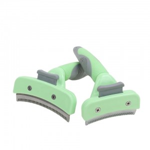 Self Cleaning Cat Hair Grooming Brush Pet Deshedding Brush For Dogs