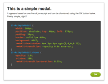 Simplemodal