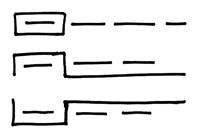 illustration of a navigation diagram sketch