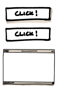 illustration of boxes with shadows